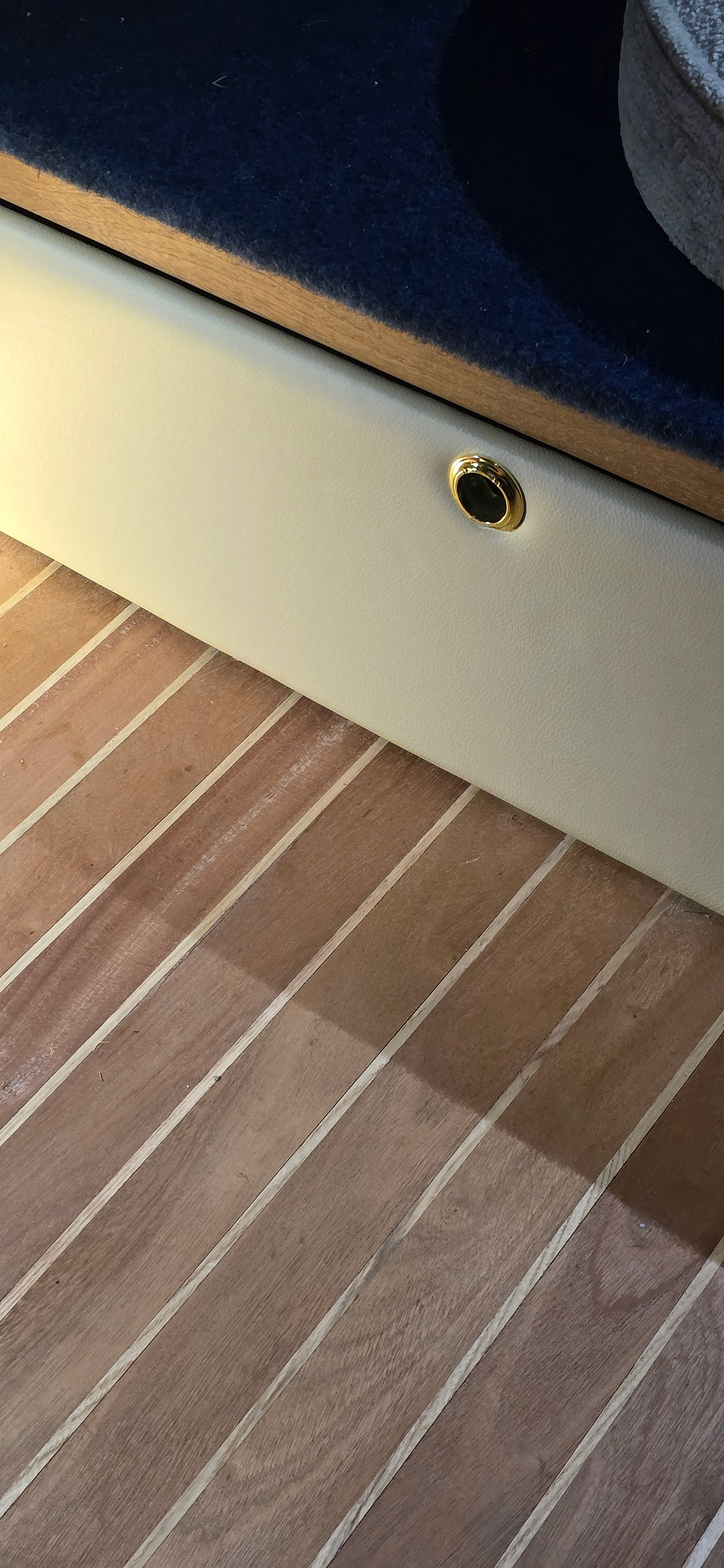 Aircraft marine style deck made by bertie meeks