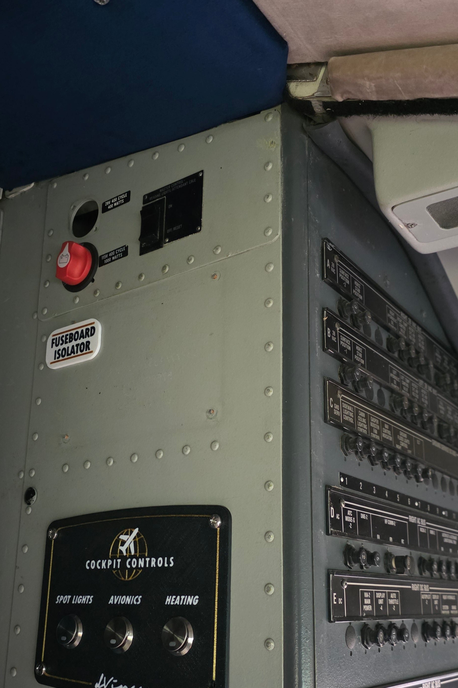 Fuseboard Isolator Placard